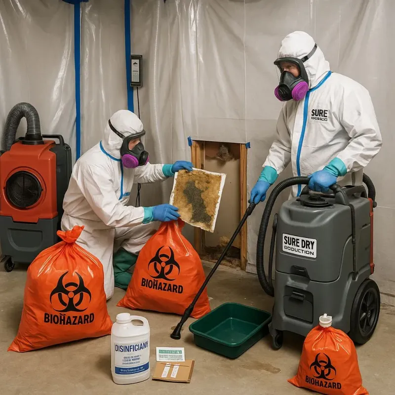 Contaminated Water Handling Protocols process in Madison, MS